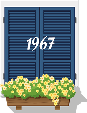 1967 - Fenster geschlosse